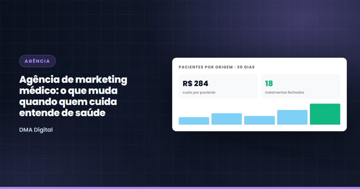 Agência de marketing médico: o que muda quando quem cuida entende de saúde