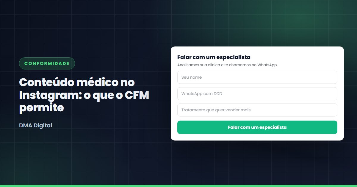 Conteúdo médico no Instagram: o que o CFM permite